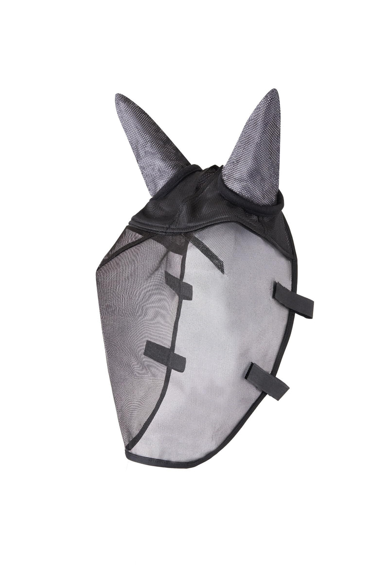 Horze Bridle Fly Mask Medium Black - BeesActive Australia