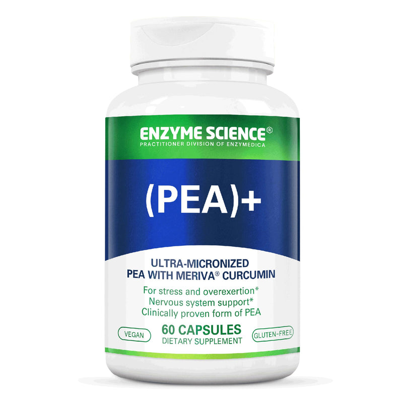 Pea + Turmeric Curcumin Supplement for Physiological Support Helps Support Nervous, Immune, & Muscular Systems - 60 Capsules 60 Count (Pack of 1)