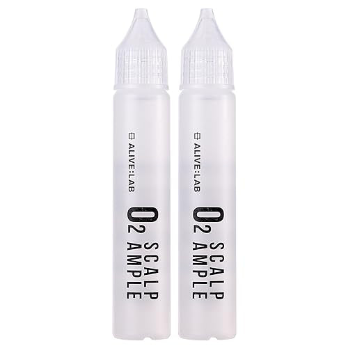 ALIVELAB O2 Scalp Ampoule – Leave-in Anti-Dandruff, Anti-Itch Scalp Care Serum – Soothing & Hydrating Formula for Dry, Flaky Scalp – Promotes Healthy Hair & Reduces Irritation – (2 x 0.85 fl oz)