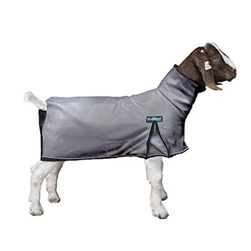 ProCool™ Goat Blanket with Reflective Piping, Medium, Gray - BeesActive Australia