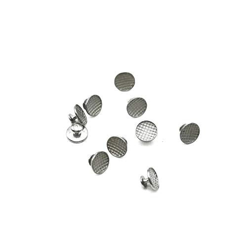 100Pcs Sino Dental Orthodontic Braces Lingual Buttons Bondable Round Mesh Base,10pcs/Pack