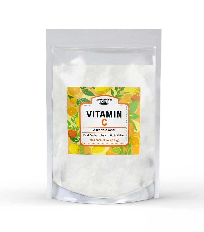 Unpretentious Vitamin C Powder Baker Ascorbic Acid, Resealable Bag (3 Ounce) 3.0 Ounce (Pack of 1)