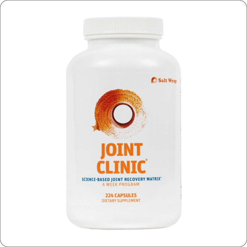 SaltWrap Joint Clinic Multivitamin, Type II Collagen, 224 Caps Made in USA, C3 Turmeric with Cissus and Hyaluronic Acid to Reduce Oxidative Stress and Support Healthy Inflammation Response | Made in USA, C3 Turmeric with Cissus and Hyaluronic Acid to R...