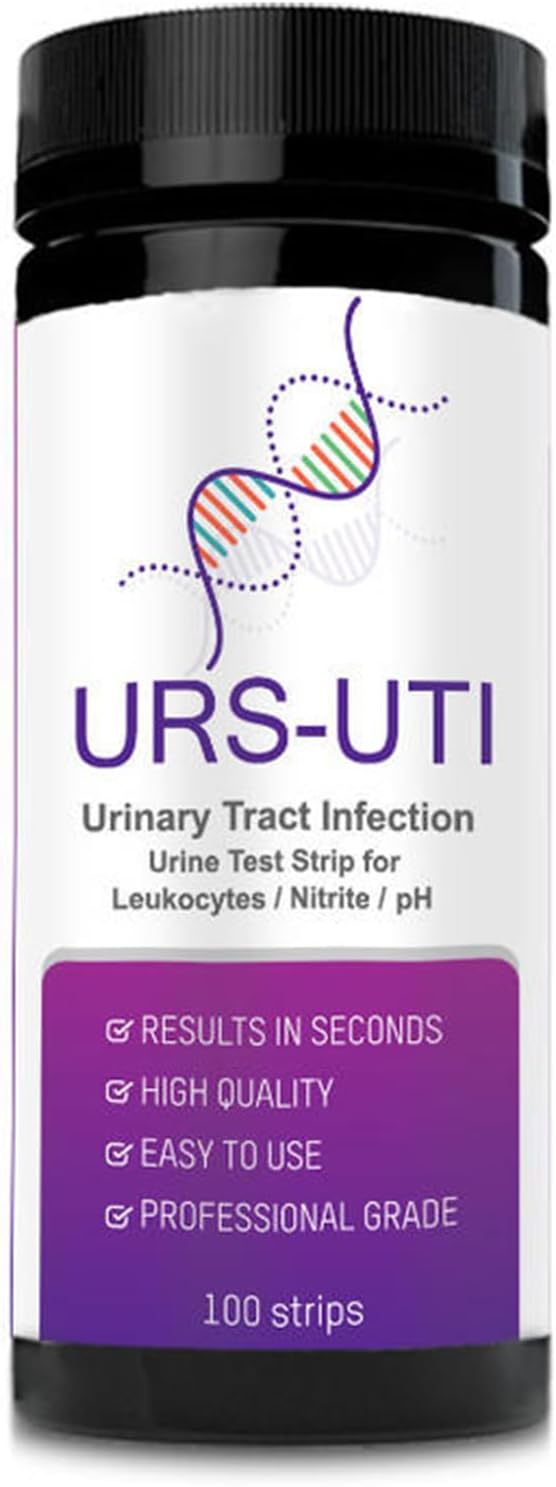 UTI Test Strips for Women & Men - Easy to Use at Home Urinary Tract Infection Testing Kit | Clinically Tested Urine Dipsticks | Foil-Wrapped for Extended Lifetime | 50 Strips - BeesActive Australia