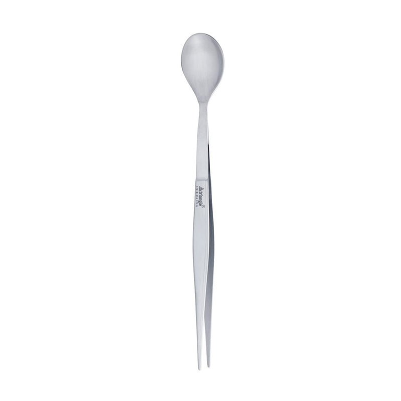 triangle FinalTouch Tasting Spoon - 14 cm - Stainless Steel Spoon & Tweezers - Dishwasher Safe - Made in Germany Silver - BeesActive Australia