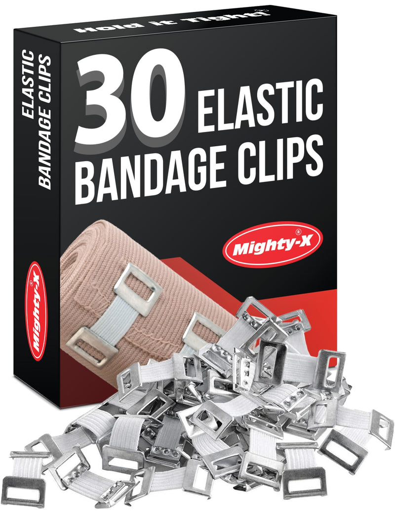 Elastic Bandage Clips - 30 Pack - Bandage Wrap Clips
