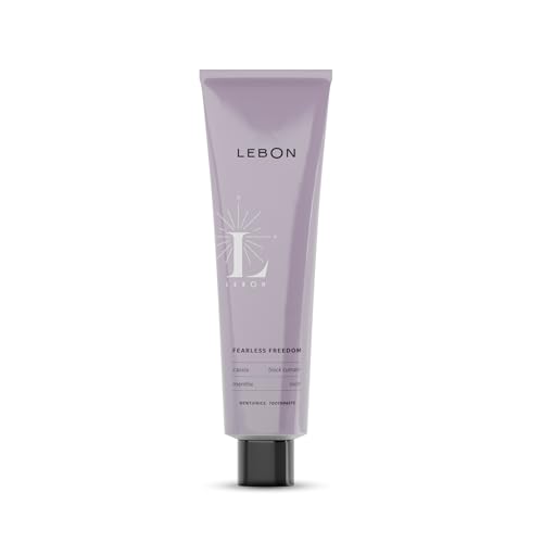 Lebon Fearless Freedom (Black Currant + Mint) Organic Toothpaste - 75 ml Y
