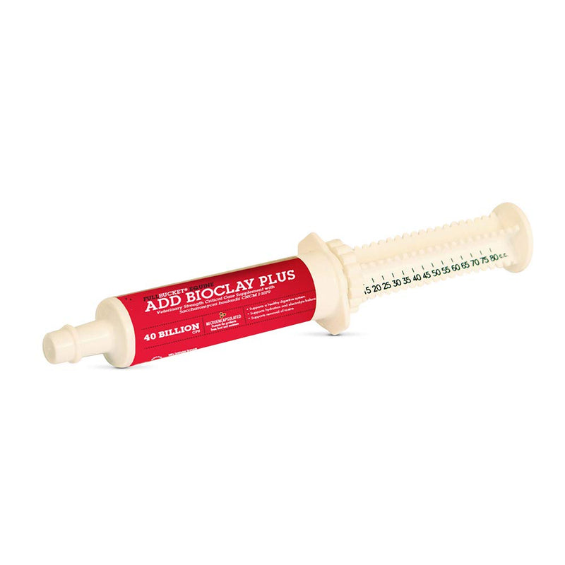Equine ADD BioClay Plus with Saccharomyces Cerevisiae Boulardii for Anti-Diarrhea; Concentrated Formula with 40 Billion CFUs – 1 Tube - BeesActive Australia