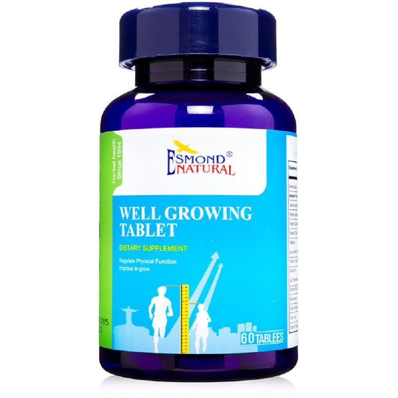 Well Growing Tablet (Improve Growth & Physical Function), GMP, Natural Product Assn Certified, Made in USA - 60 Tablets 1