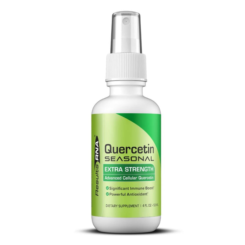 Results RNA – Quercetin Seasonal Provides Exceptional Immune & Respiratory Support in a Delicious Oral Spray – Reduce Oxidative Stress & Enjoy Seasonal Relief. (4 oz - 60 Day) 4 Fl Oz (Pack of 1)