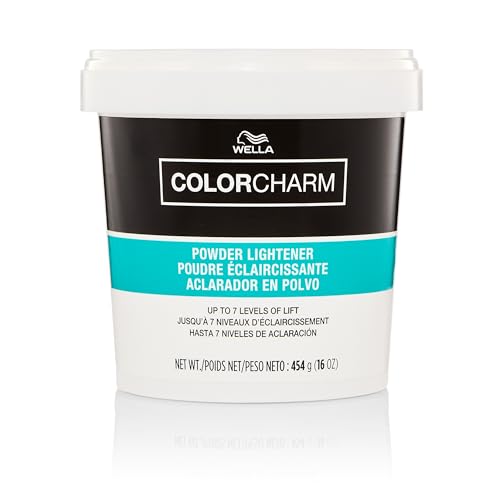 COLORCHARM Powder Hair Lightener | Up to 7 Levels of Lift | Dust Free 16 Ounce (Pack of 1)