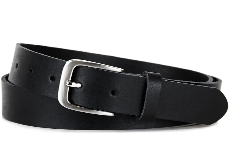 Frentree Genuine Leather Belt for Men, Black, Classic, 1.2", MADE IN GERMANY 36 (Waist: 34 - 37) - BeesActive Australia