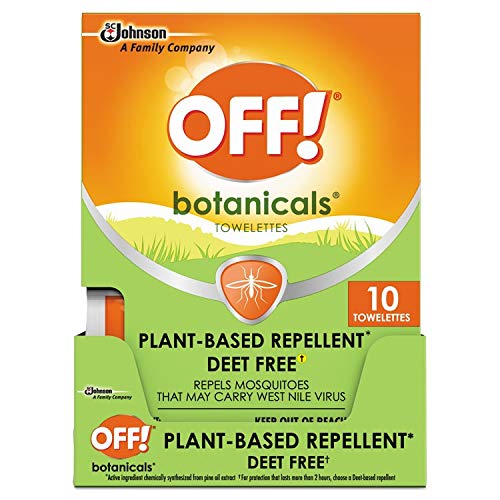 OFF! Botanical Wipes 10 Count (Pack of 1) 10 Count (Pack of 1) - BeesActive Australia