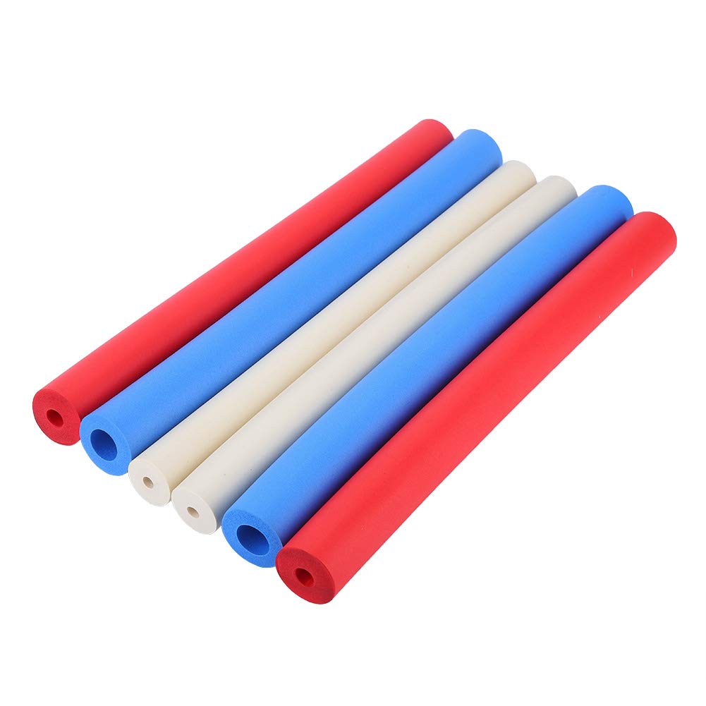 Swim Noodles Foam,6 Pieces Foam Tubing Utensil Padding Grips Spoon Fork Round Hollow Closed Cell Tube Cut to Length Provides Wider Larger Grip Pipe Tool for Disabled or Elderly