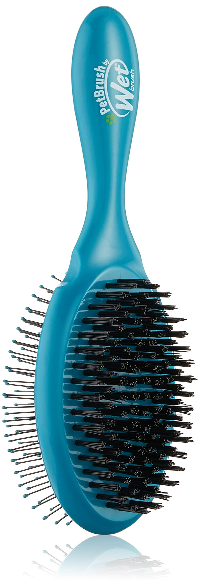 Wet Brush Ultimate Dual-Sided Detangling Brush - Ultra Soft IntelliFlex Bristles, Removes Loose Hair & Dirt for Dogs, Cats, Rabbits - Teal - BeesActive Australia