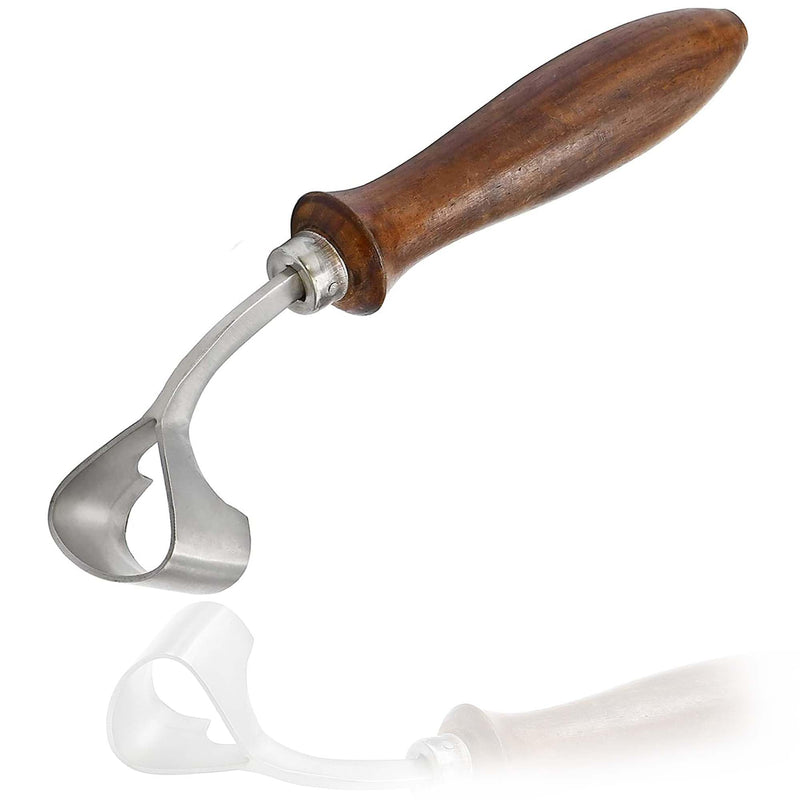 Swiss Hoof Knife Farrier Tools Wooden Handle Instruments Upgraded Pattern - BeesActive Australia