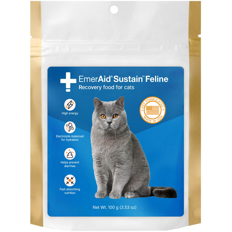 Sustain Feline Recovery Food for Cats 100 g 3.53 Ounce (Pack of 1) - BeesActive Australia