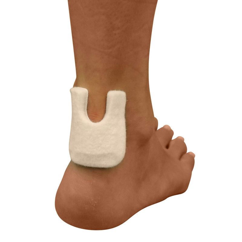U Shaped Skived Felt Callus Horseshoe Pads - Adhesive Foot Pads That Protect Calluses from Rubbing On Shoes - Skived 1/4" - 25 Pack - BeesActive Australia
