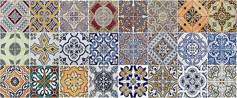 CREARREDA Kitchen Rug Mat Non-Slip and Washable Waterproof Easy to Clean Vinyl Kitchen Runner 100% Made in Italy Rug for Floor Decorative Vinyl Floor Covering Durable and Resistant - BeesActive Australia
