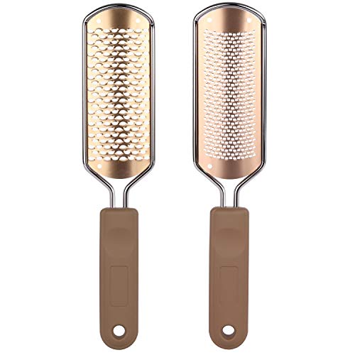 2 Pack Foot File Callus Remover Rasp Feet Scrubber for Dead Skin 2 Count (Pack of 1)