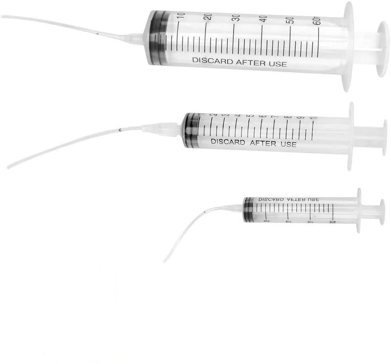 5ml+10ml+20ml Baby Bird Cockatiel Budgie Parrot Pet Hand Rearing Feeding Syringes Crop Tubes 3Pcs - BeesActive Australia