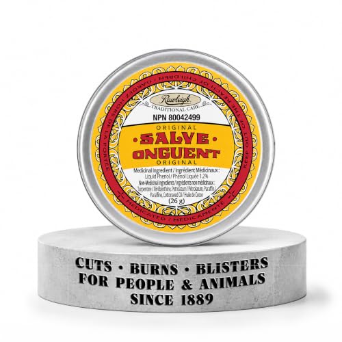 Rawleigh Antiseptic (Original) Salve Small Tin 0.96 oz / 27g - (Pack of 1) 0.96 Ounce (Pack of 1)
