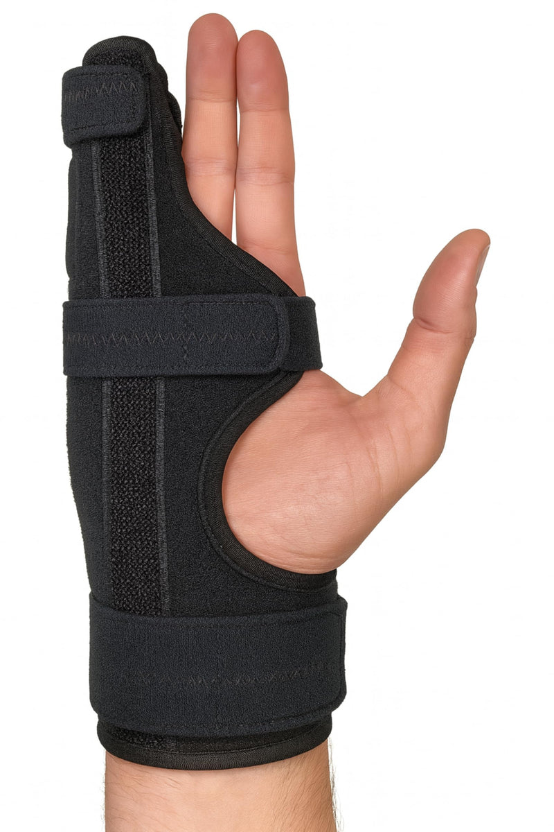 Metacarpal Finger Splint Hand Brace | Little Pinky Finger Splint For Boxer Fractures l Broken Ring or Hands Cast |Trigger Immobilizer Straightener l Ulnar Gutter Support | Boxer Brace | RIGHT S/M Small/Medium (Pack of 1)