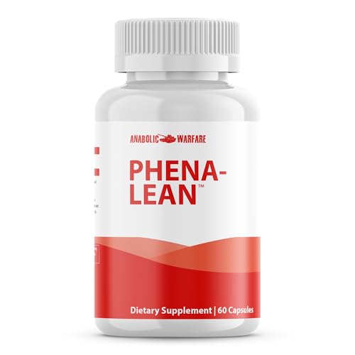 Anabolic Warfare Phena-Lean Premier Supplement from Thermogenic Body Composition Supplement – Fuel Your Fire, Promote Energy, Increase Focus* - 60 Capsules.