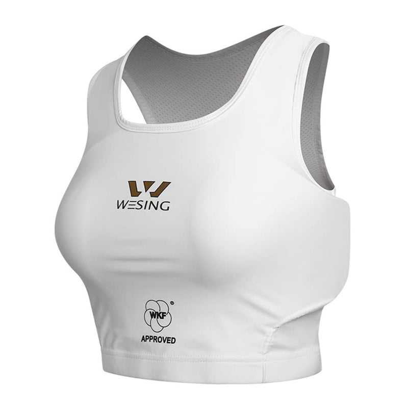 WESING WKF Approved Karate Chest Protector for Women Small