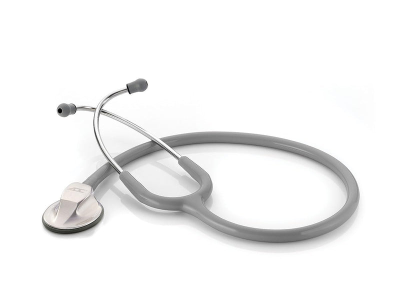ADC Adscope 615 Clinician Stethoscope, Oversized Chestpiece, AFD Tunable Gray