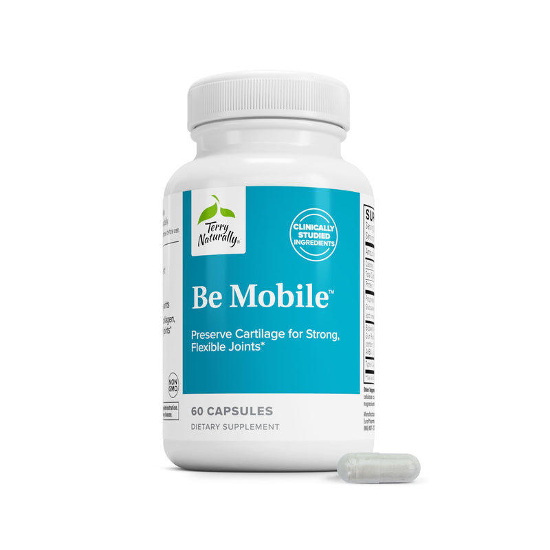 Terry Naturally Be Mobile - Joint Mobility & Comfort - 60 Count | Boswellia. Joint Comfort, Flexibility and Mobility Support. 60 capsules.