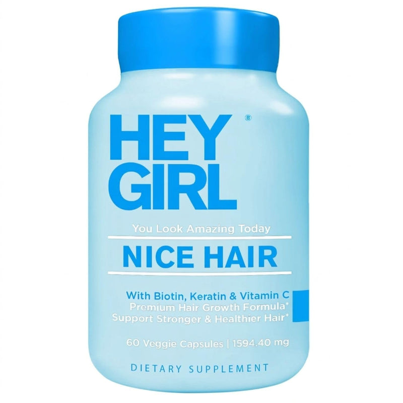 Hair Vitamins To Help Thinning and Fallout - Hair Supplement To Grow Hair Faster, Stronger & Have Healthy Skin & Nails - Scientifically Made With Biotin, Keratin, Folic Acid, Vitamin B, C, 60 Capsules