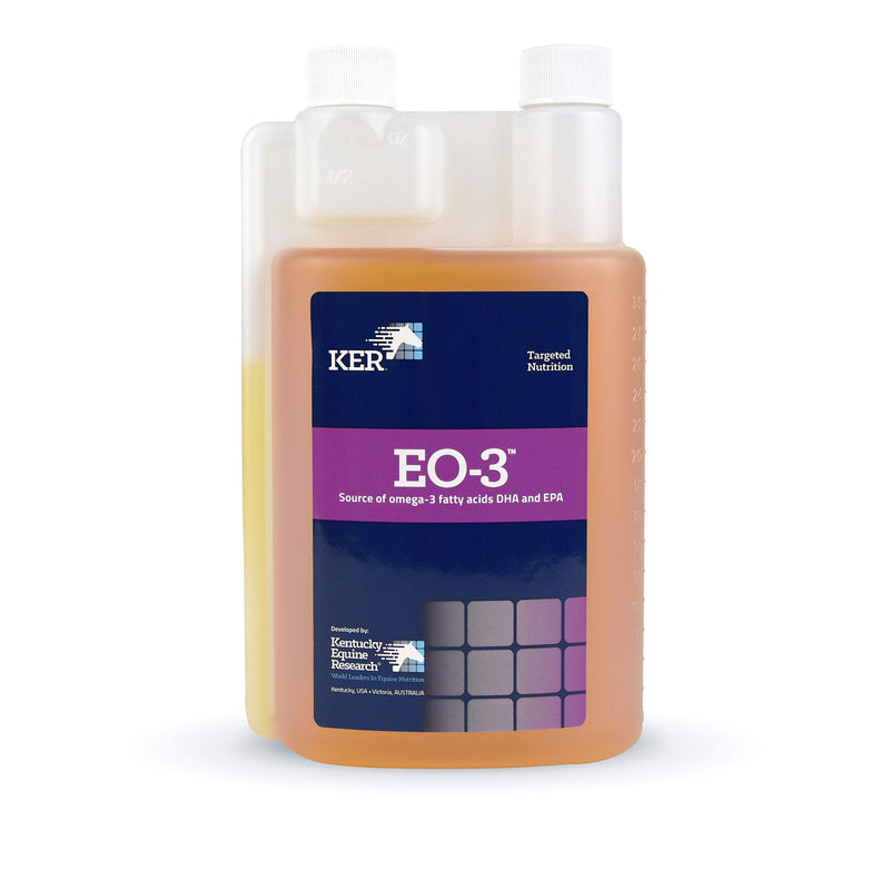 Kentucky Equine Research EO-3: DHA and EPA Omega-3 Fatty Acid Supplement, 32 oz (32 Servings) - PawsPlanet Australia