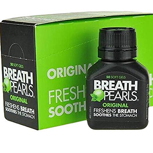 Breath Pearls Original Freshens Breath (50 softgels) (4 Pack)