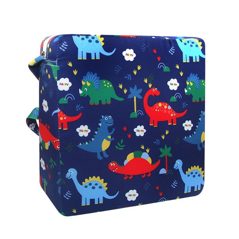 Dining Chair Heightening Cushion Portable Dismountable Adjustable Highchair Booster for Baby Toddler Kids Infant Washable Thick Chair Seat Pad Mat (Dark Blue) Dark Blue - BeesActive Australia