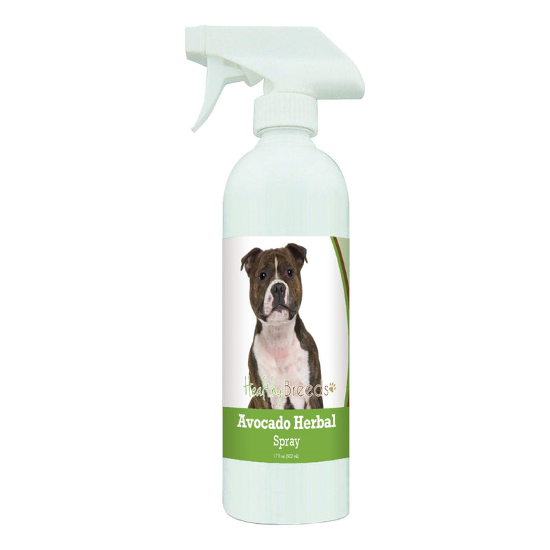 Healthy Breeds Staffordshire Bull Terrier Avocado Herbal Spray 17 oz