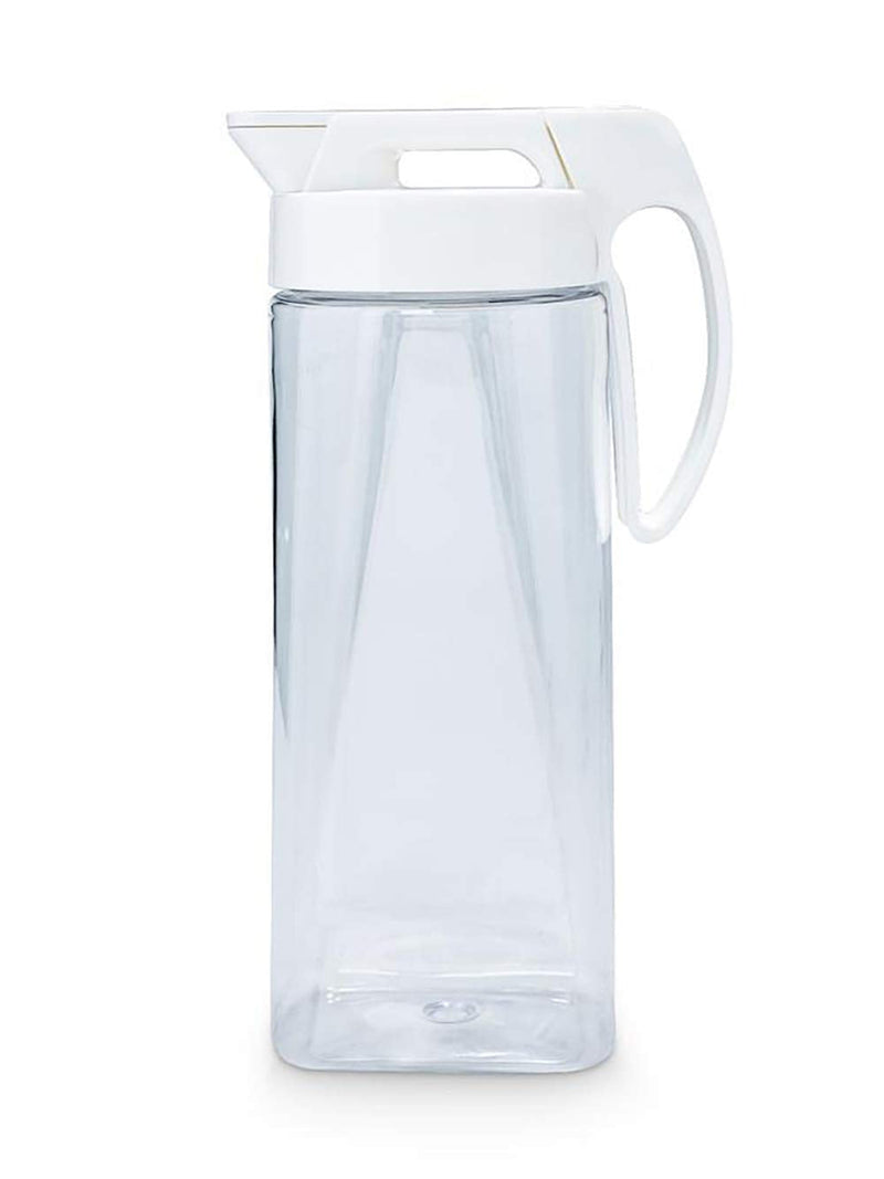 Lustroware Easy Care One-touch Airtight Pitcher 2.2QT (71oz) for Hot or Cold Liquids | High Heat Resistant, Leak Proof & Space Saving | Made in Japan - BeesActive Australia
