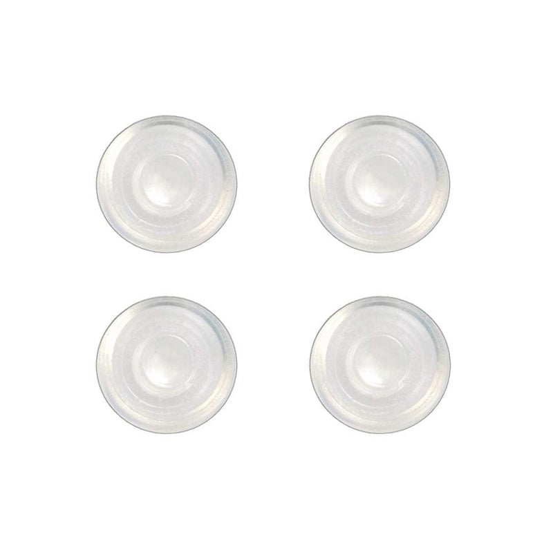 Locator Genuine Original Replacement Male Retention Inserts Caps, Standard, Clear 5.0 lbs (4-Pack)