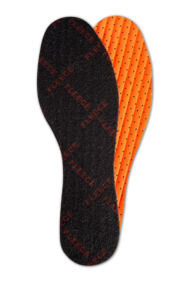 Polar Fleece Winter Shoe Boot Insoles Inserts | Odor Absorbing Insoles for Adults Men and Women by Tacco | Made in Germany (44 EUR/US M11) 44 EUR / US M11 - BeesActive Australia