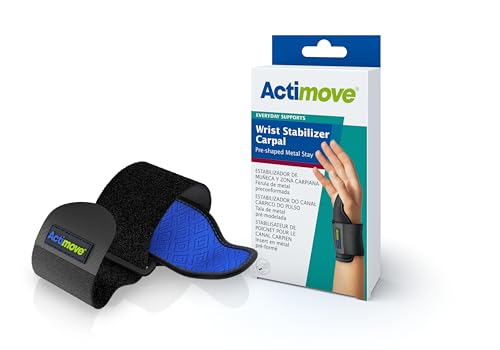 Actimove Everyday Supports Wrist Stabilizer Carpal Pre-Shaped Metal Stay