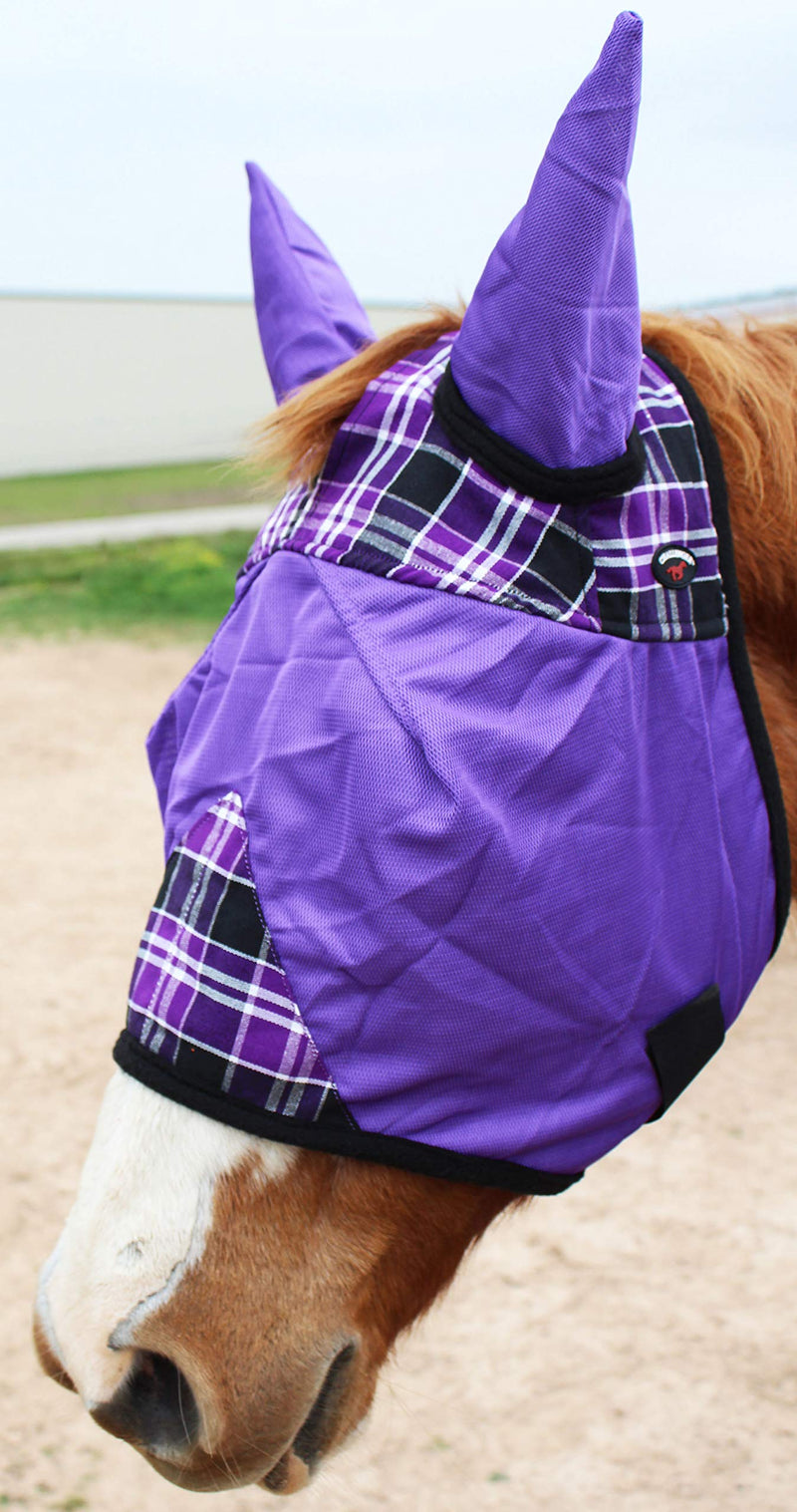 Equine Horse Light Weight Fly Mask Summer Spring Airflow Mesh Scrim 73226PRC - BeesActive Australia
