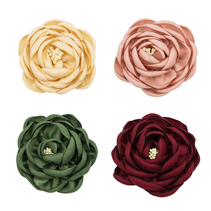Pet Collar Charms Slides Flower Accessories for Dog Collars Pack of 4 - BeesActive Australia