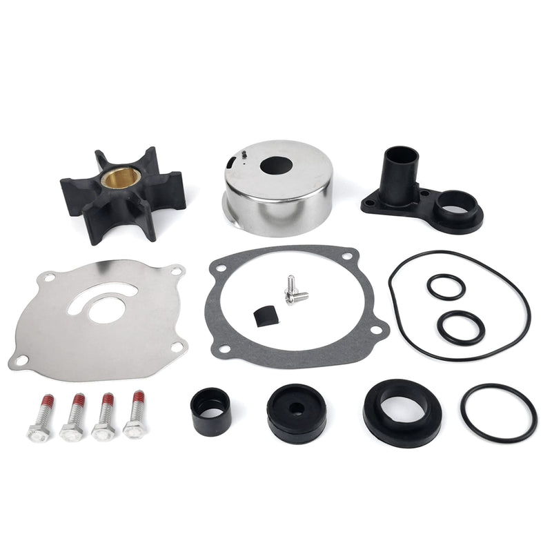 5001594 Water Pump Impeller Repair Kit for OMC Johnson Evinrude V4 V6 V8 85 90 105 115 120 130 140 150 175 185 200 225 235 250 275 300 HP Boat Motor Parts Replacement Sierra 18-3392 434421