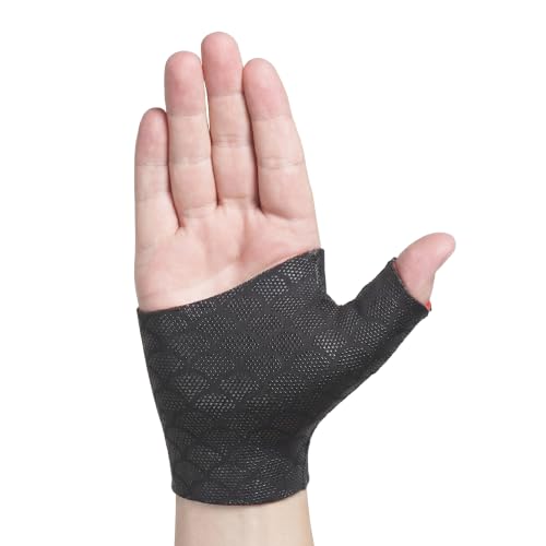 Thermoskin Wrist Thumb Sleeve, Fingerless Pain-Relieving Glove, Small