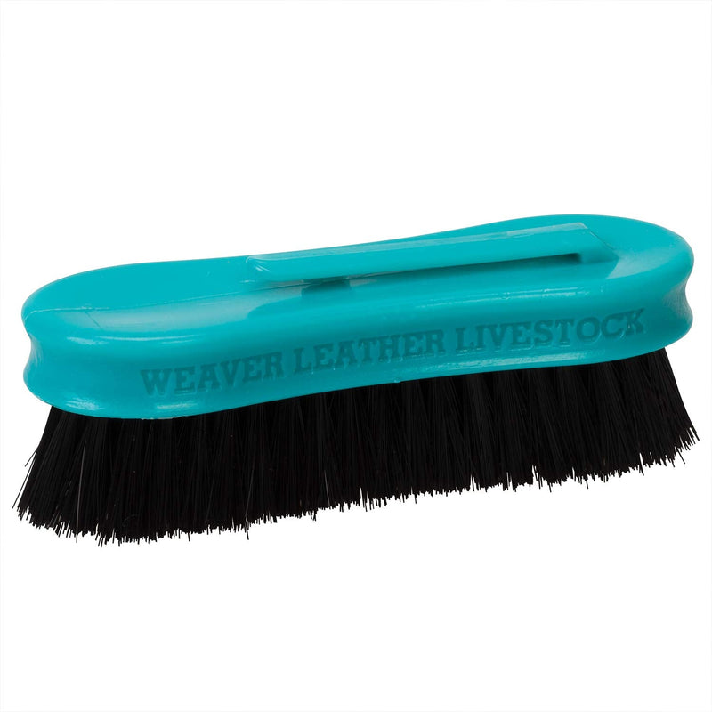 Weaver Leather Small Pig Face Brush Teal - BeesActive Australia