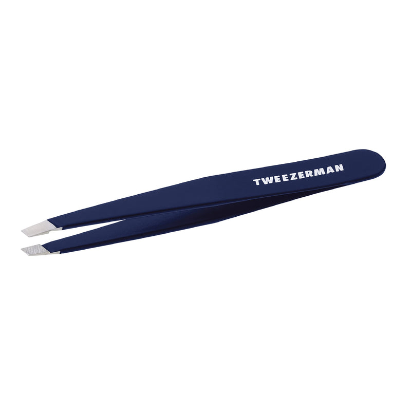 Tweezerman Exclusive Evening Blue Slant Tweezer - Hair Removal Tweezers, Stainless Steel - BeesActive Australia