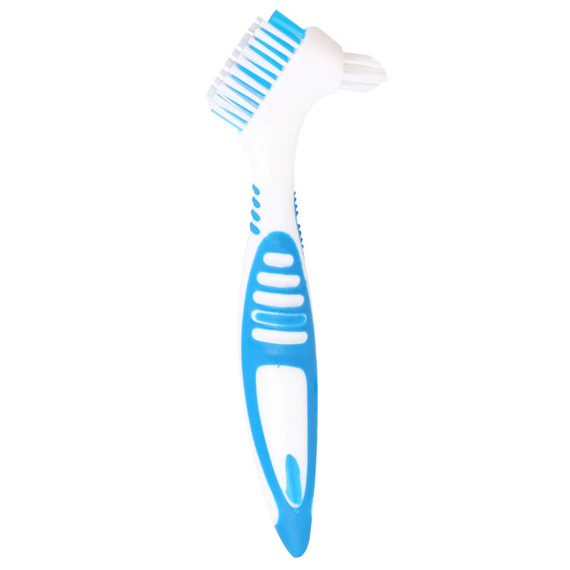 Healifty Denture Cleaning Brush Double Sided Denture Cleaner Brush Cleaning Toothbrush for Dentures False Teeth - BeesActive Australia