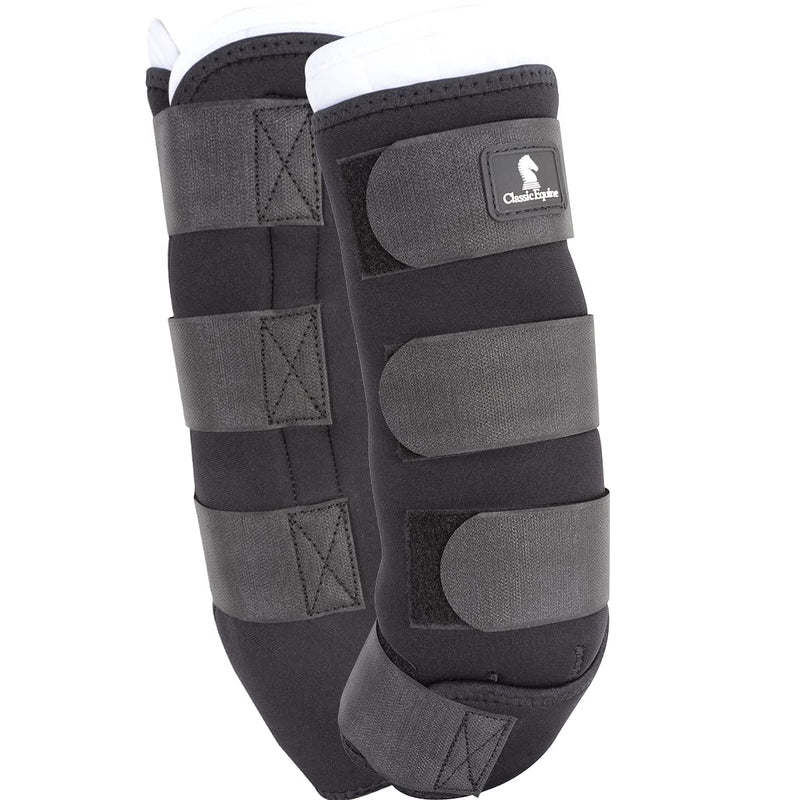 Classic Equine Quick Wraps Black Medium - BeesActive Australia
