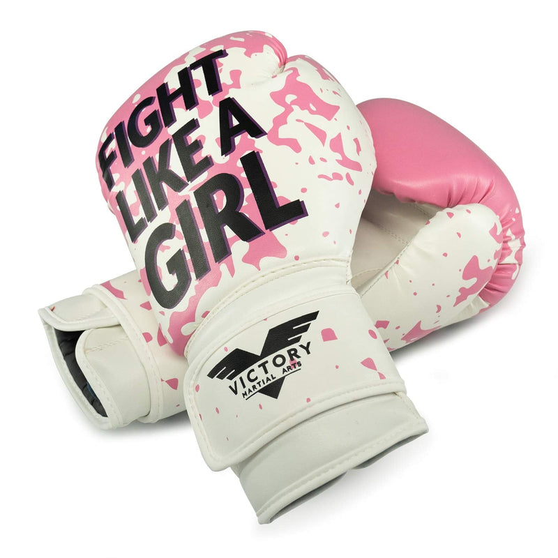 Women's Cardio Kickboxing Boxing Gloves/Punching Bag Gloves 8 oz Fight Girl - BeesActive Australia
