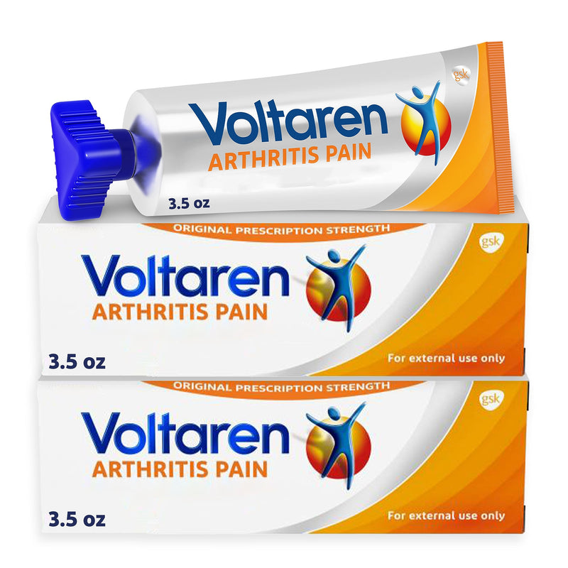 Voltaren Arthritis Pain Gel for Powerful Topical Arthritis Pain Relief, No Prescription Needed - 3.53 Ounce (Pack of 2) - BeesActive Australia